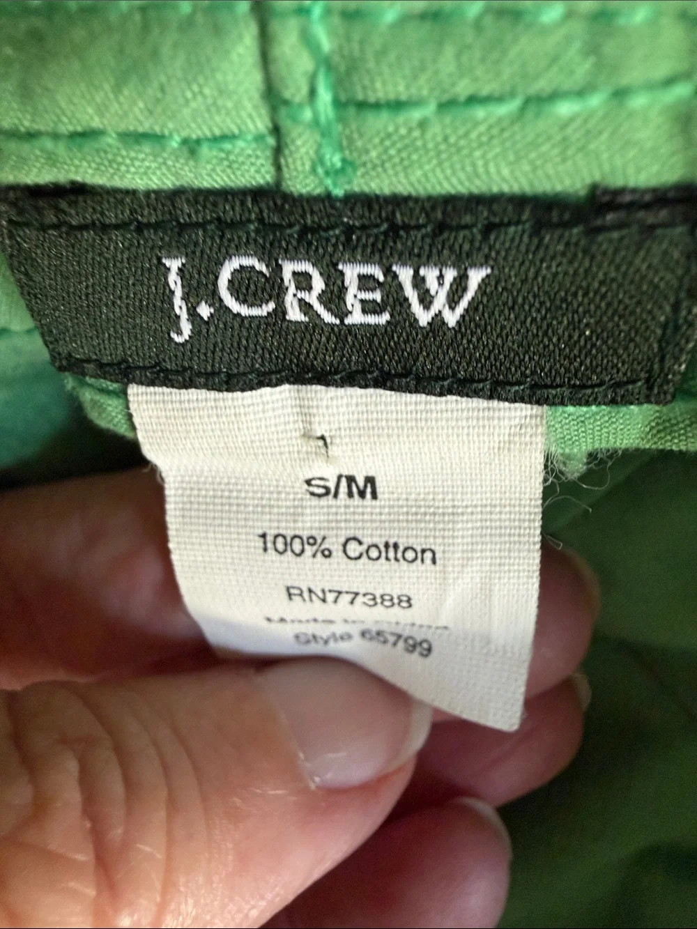 J. Crew Factory Olive Green Corduroy Bucket Hat